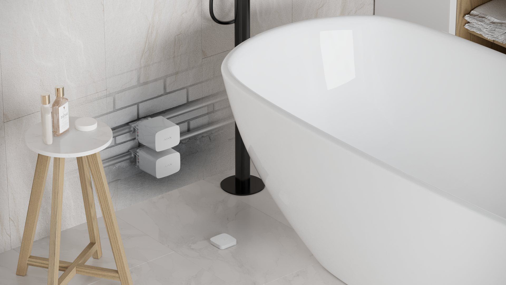 Water leak detection