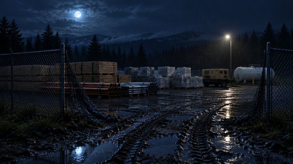 What actually gets stolen from a job site, and why you rarely get it back.
