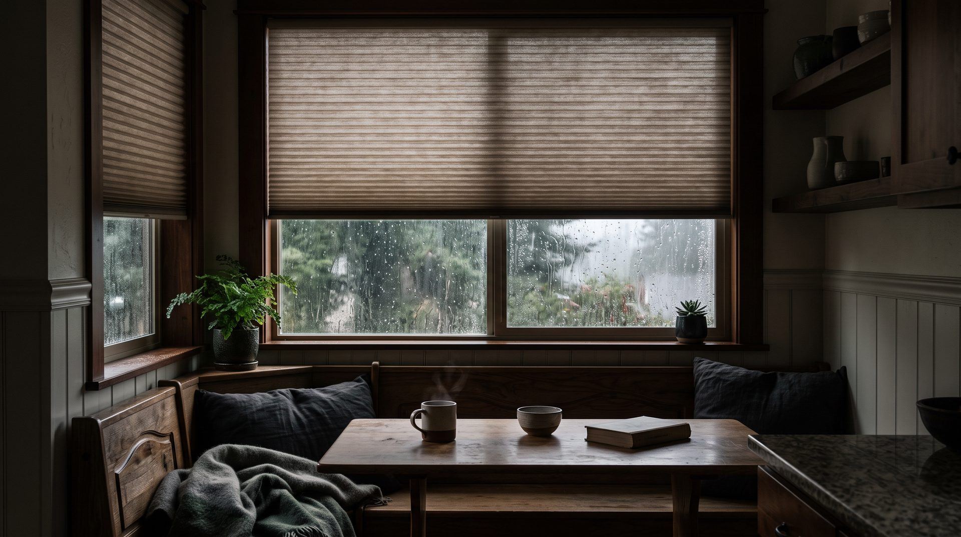 What do motorized shades do for a Puyallup home?