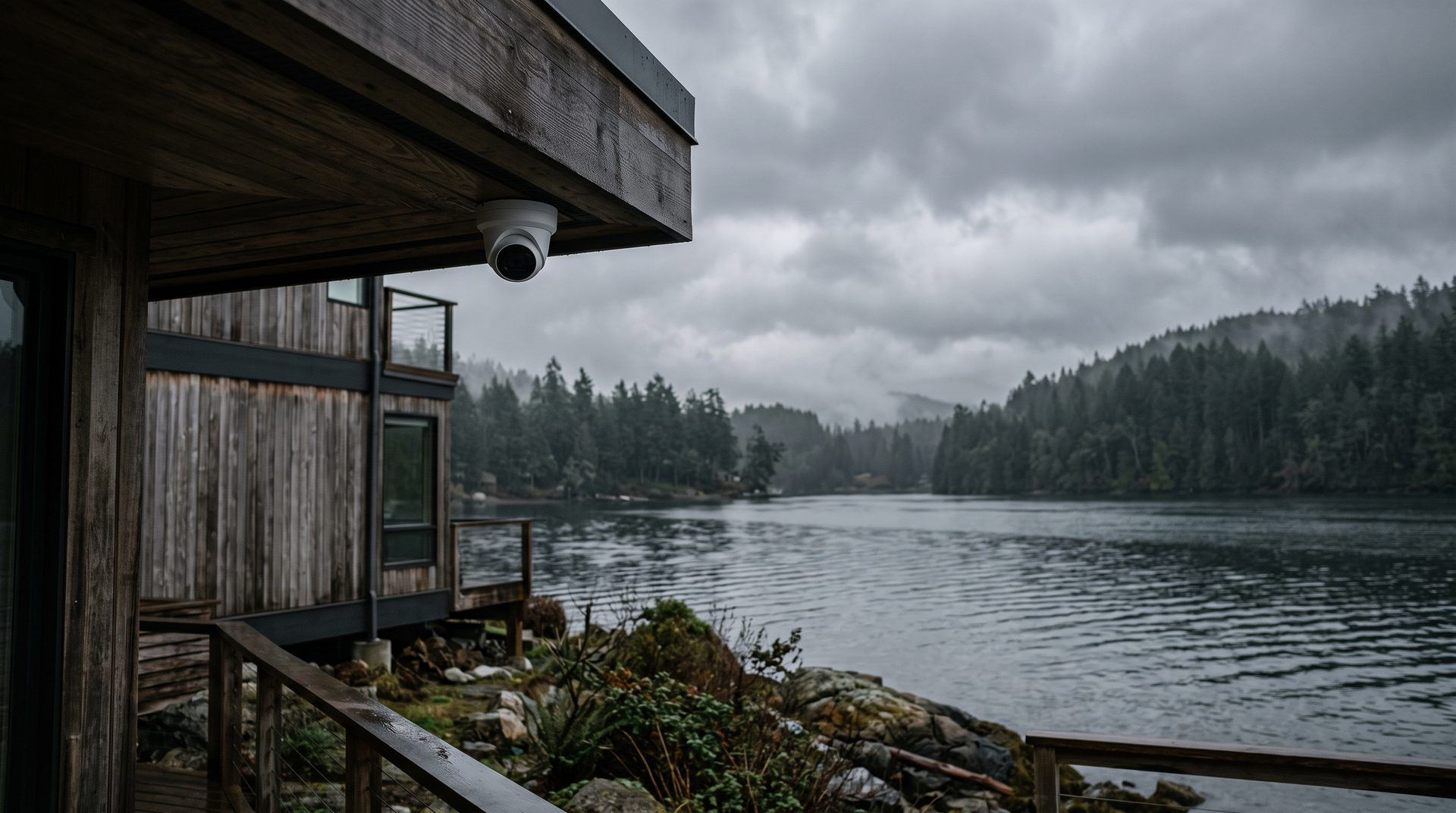 What does smart home security look like in a Gig Harbor home?