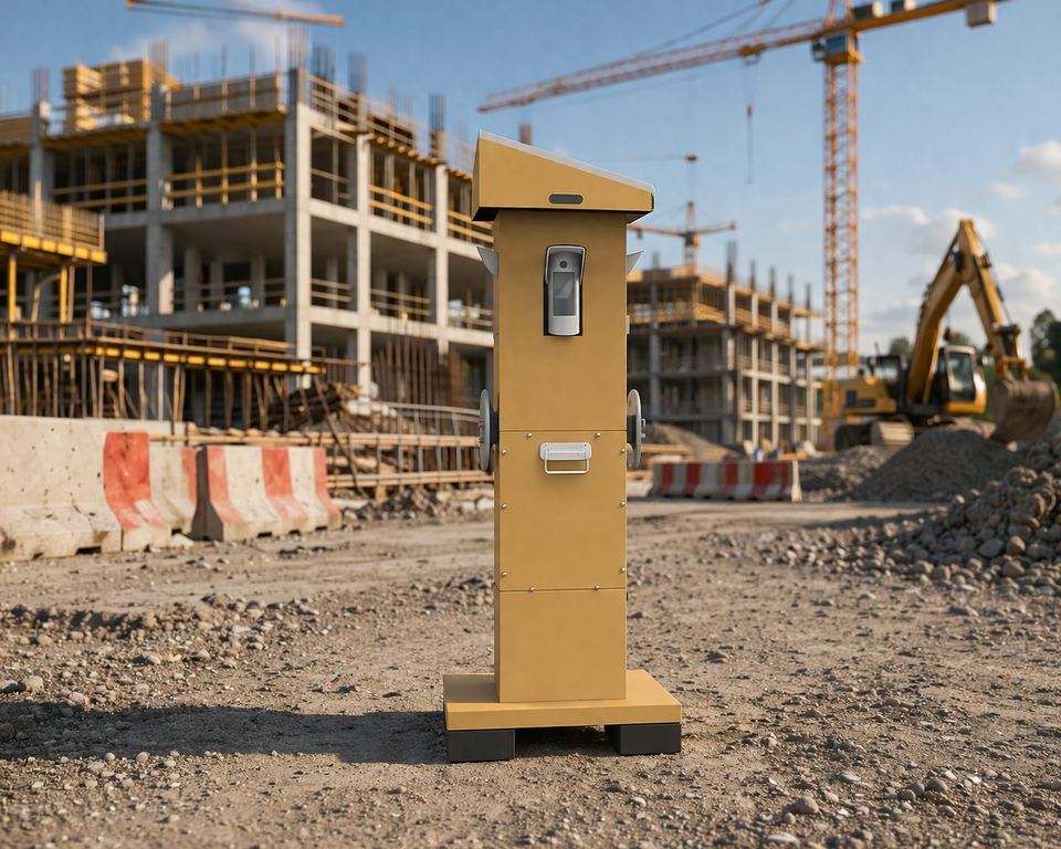 Solar security tower