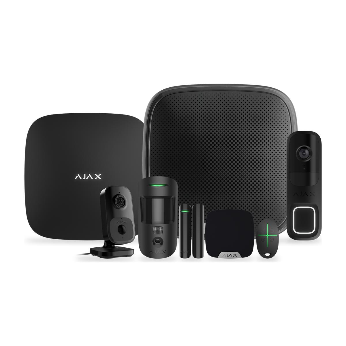 Everything in the Ajax Video + Alarm Kit